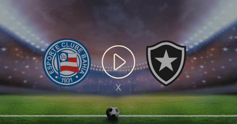 Bahia x Botafogo: onde assistir ao vivo