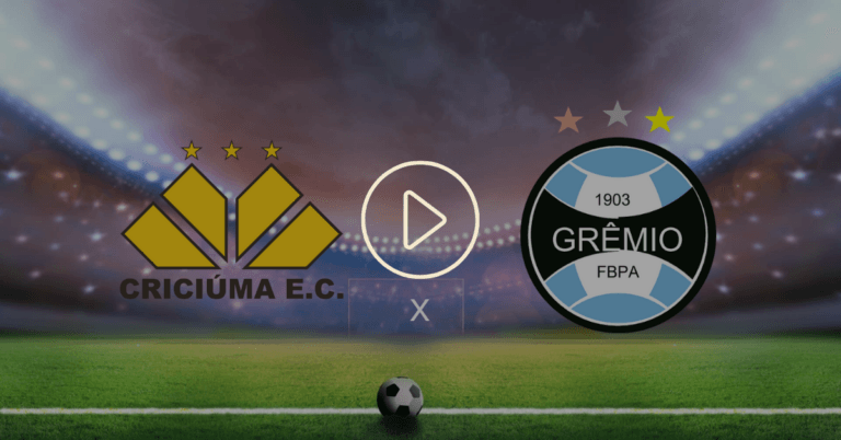 Criciúma x Grêmio: onde assistir ao vivo