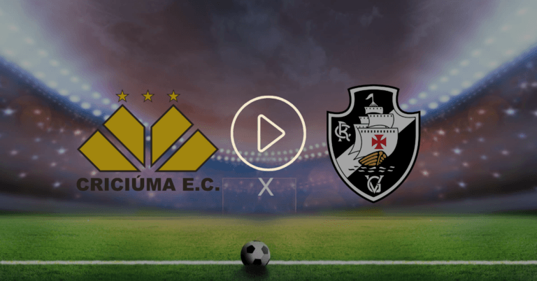 Criciúma x Vasco: Onde assistir