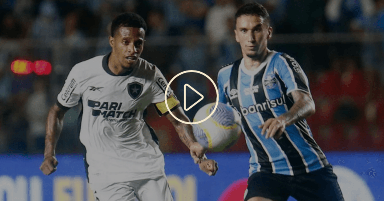 Botafogo x Grêmio: onde assistir ao vivo