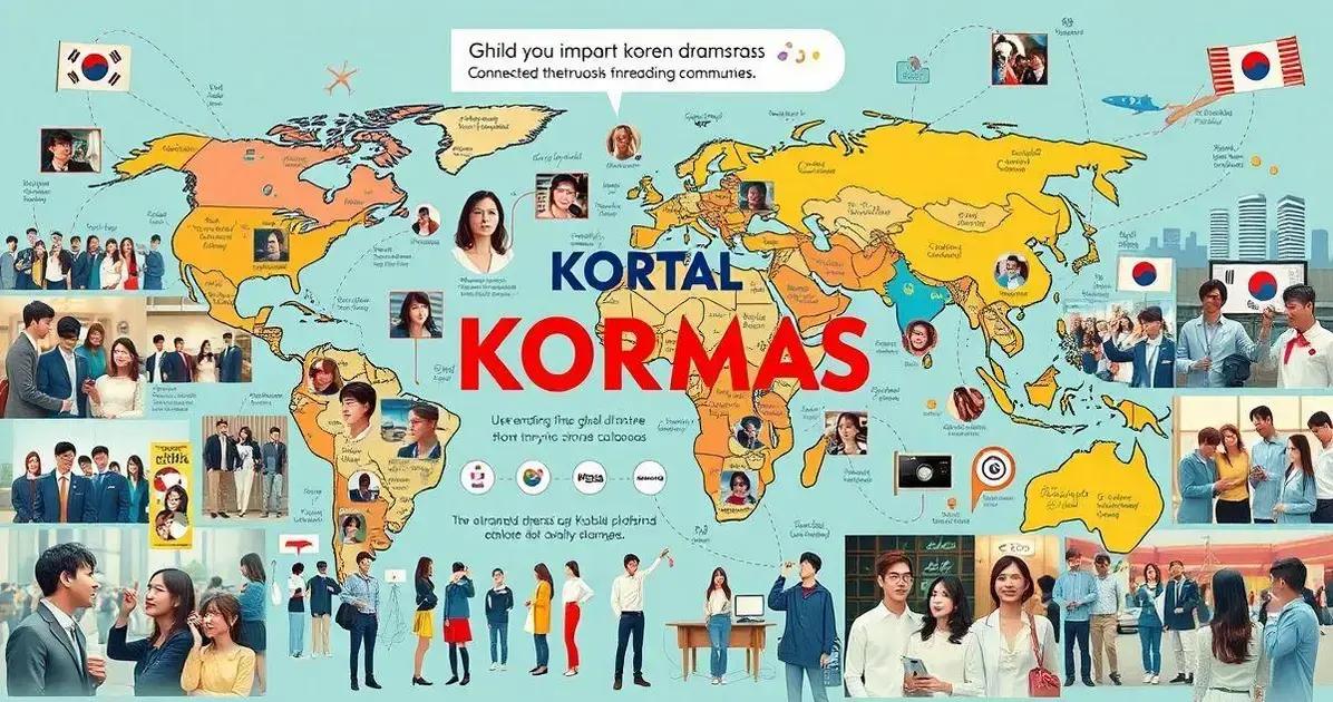 Impact culturel mondial des Drames Coréens