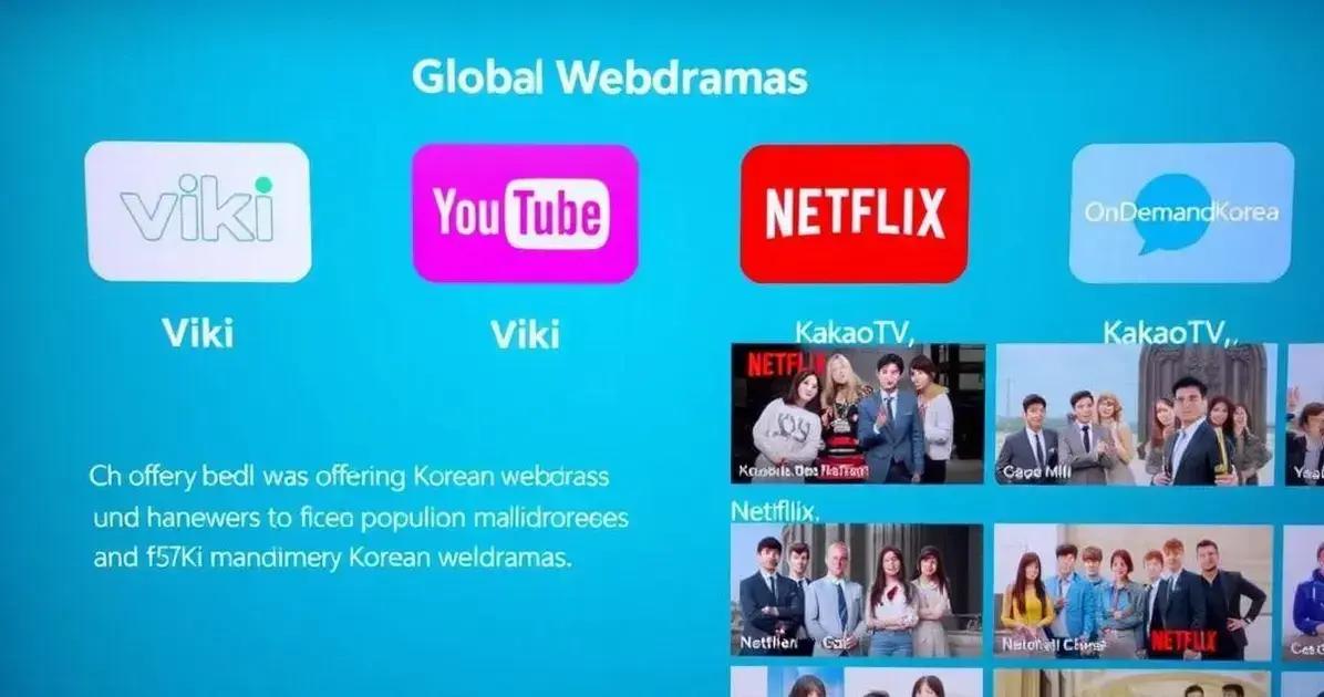 Les plateformes incontournables pour regarder des webdramas coréens